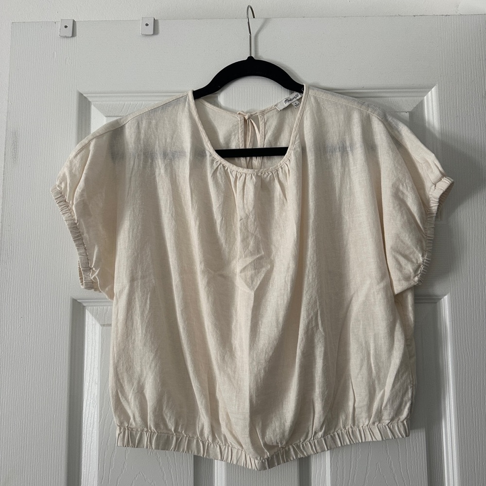 Madewell Women's Cream Top